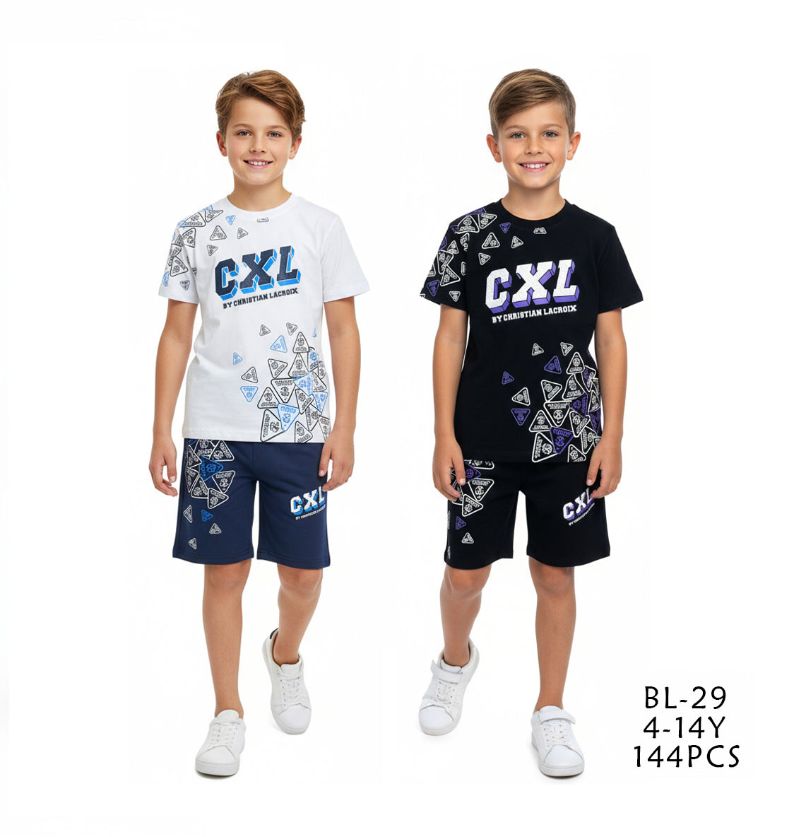 Ensemble Garçon BL29 4-14 ans 8€00ht prix unitaire