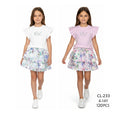 Ensemble fille  CL233 4-14 ans 7€50ht prix unitaire