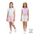 Ensemble fille  CL235  4-14 ans 8€00ht prix unitaire