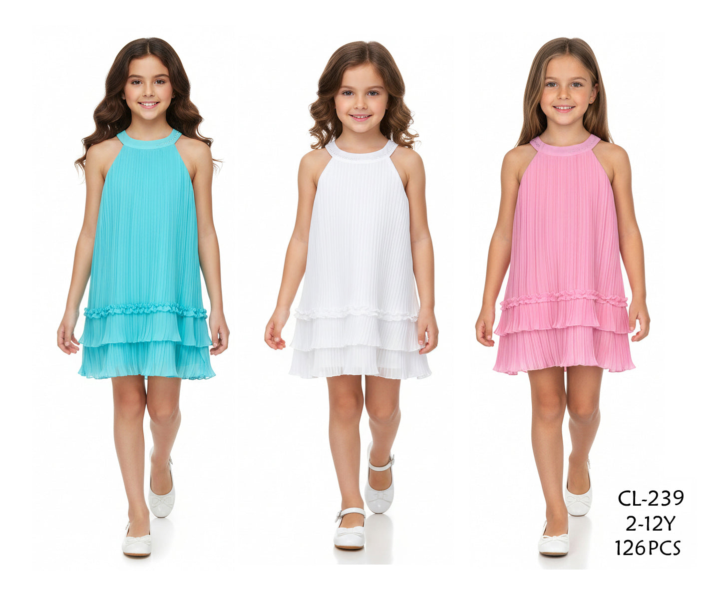 Robe CL240  2-12 ans 8€00ht prix unitaire