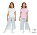 Ensemble fille  CL243 4-14 ans 8€00ht prix unitaire