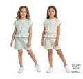 Ensemble fille  CL246 4-14 ans 8€00ht prix unitaire