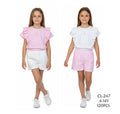 Ensemble fille  CL247 4-14 ans 8€00ht prix unitaire