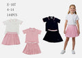 Ensemble fille E107 4-14 ans 9€50ht prix unitaire