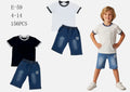 Ensemble garçon E59   4-14ans  9€ ht prix unitaire