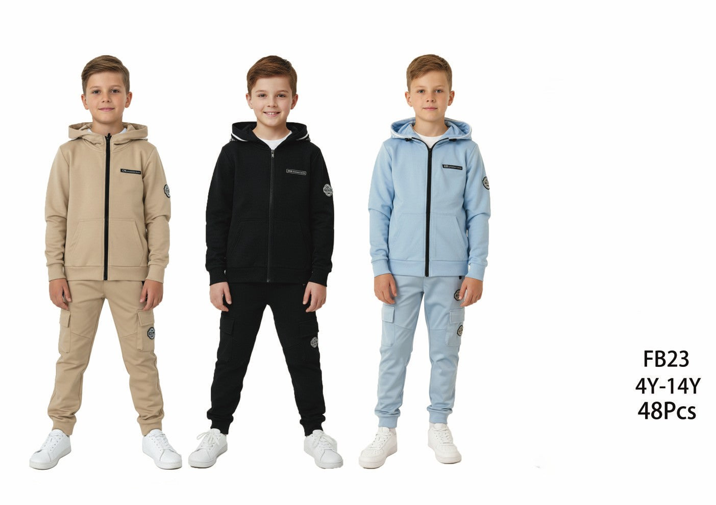 Ensemble garçon fb23  4-14ans  10€ ht prix unitaire