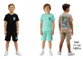 Ensemble garçon f081   4-14ans  6€50 ht prix unitaire