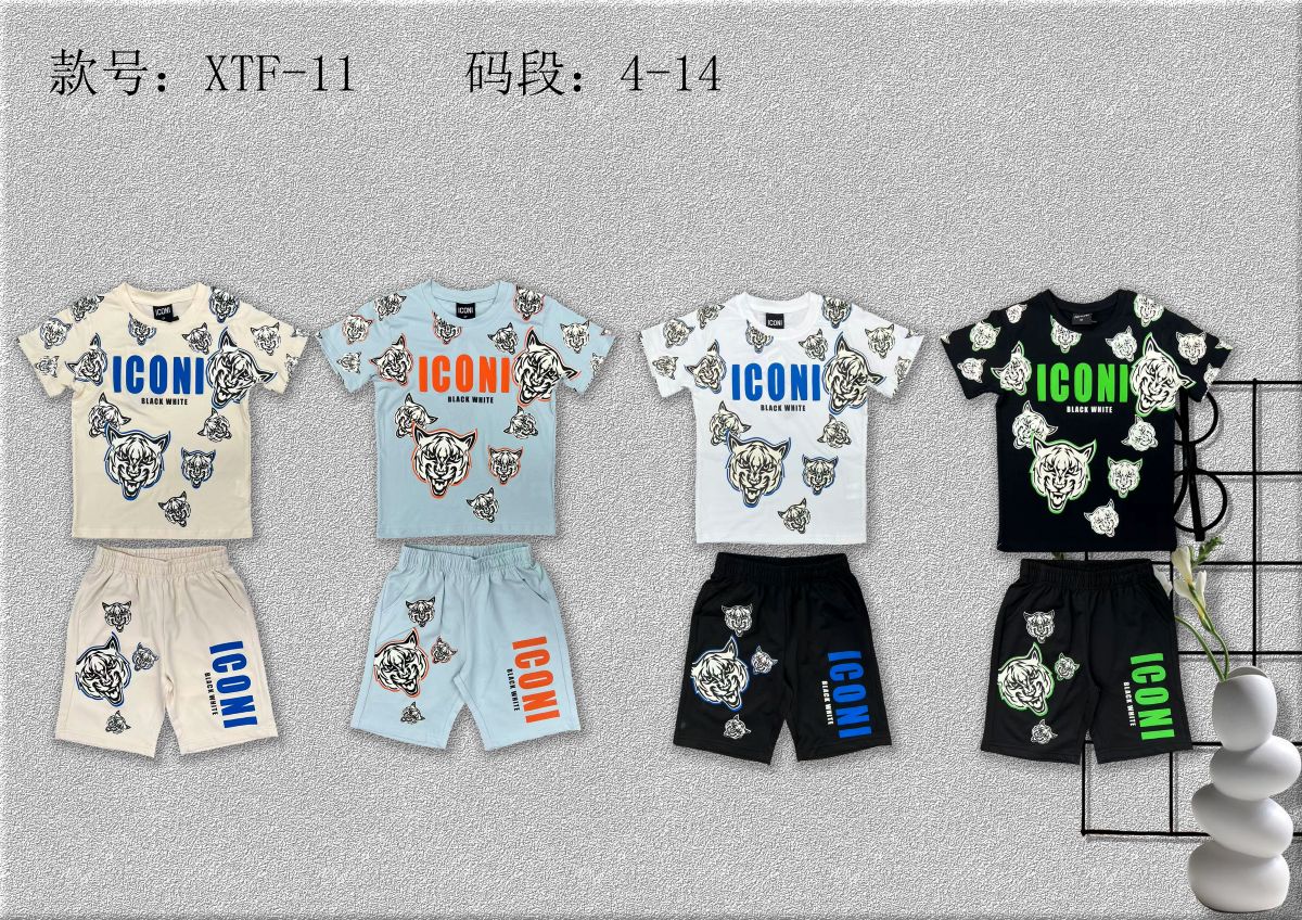 Ensemble Garçon xtf11  4-14 ans 6€50ht prix unitaire