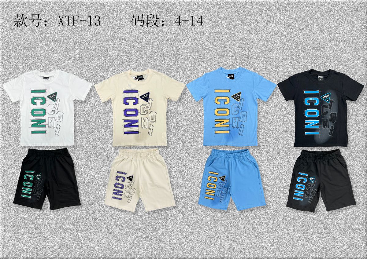 Ensemble Garçon xtf13    4-14 ans 6€50ht prix unitaire