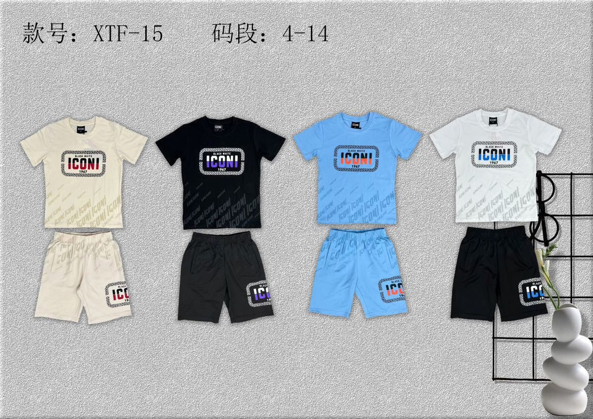 Ensemble Garçon xtf15    4-14 ans 6€50ht prix unitaire