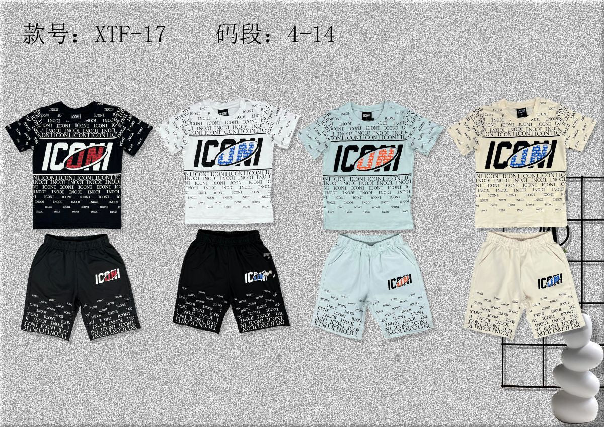 Ensemble Garçon xtf17    4-14 ans 6€50ht prix unitaire