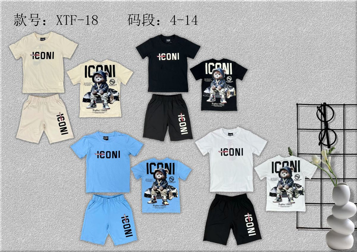 Ensemble Garçon xtf18    4-14 ans 6€50ht prix unitaire