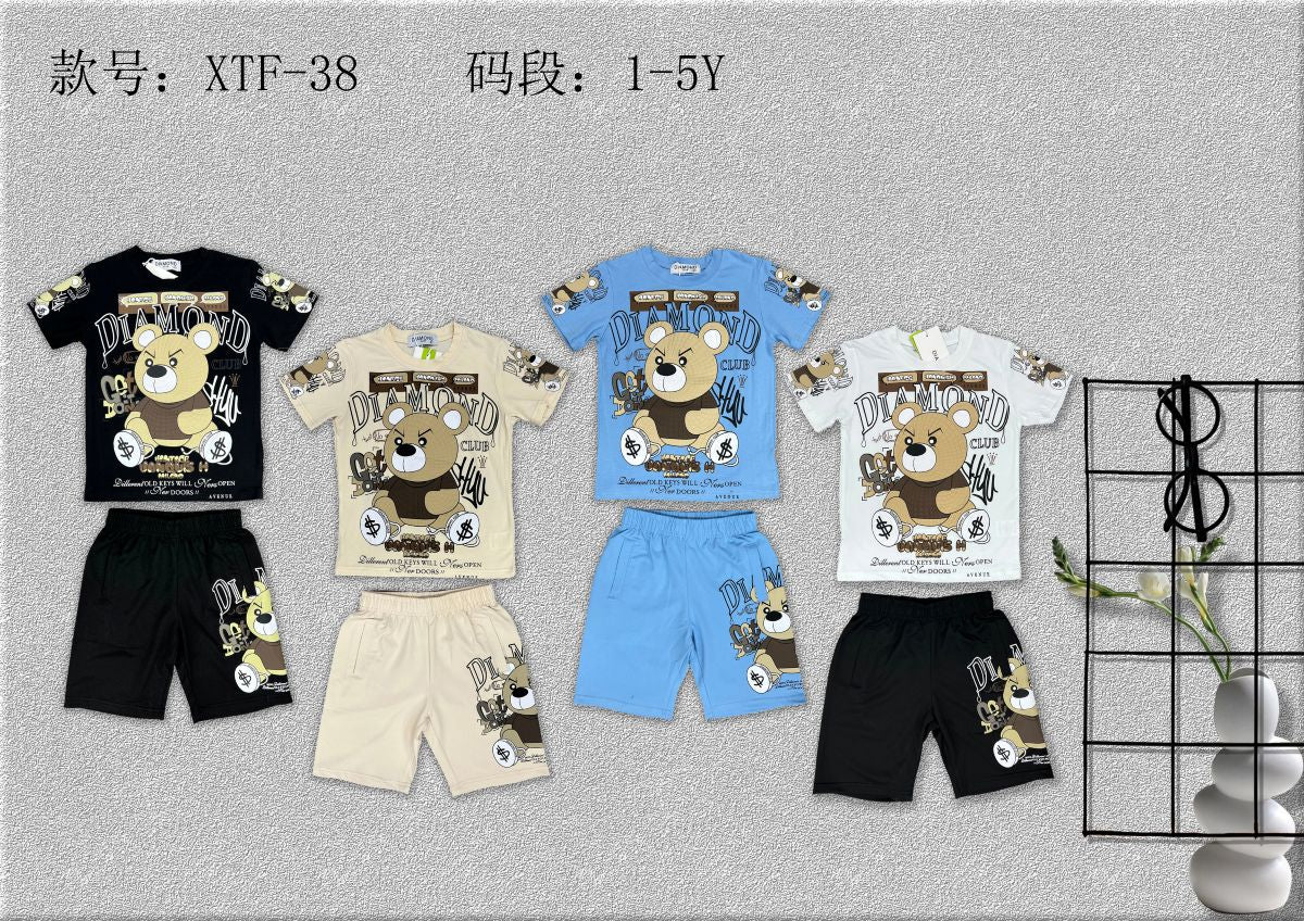 Ensemble Garçon xtf38   1-5 ans 6€ht prix unitaire